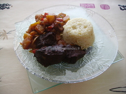 Boeuf � l'ananas