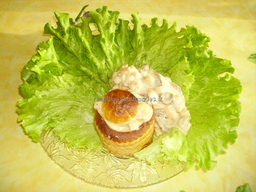 Bouchcies aux crevettes