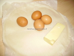 ingr�dients pour Brick � l'oeuf