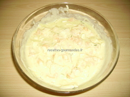 illustration 3 pour Cake aux crevettes et � la mozzarella