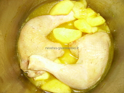illustration 4 pour Cuisses de poulet au curry