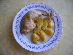 Cuisses de poulet au curry