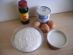 ingr�dients pour Flan antillais