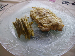 Papillotte de dinde au carr� frais