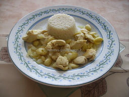 Poulet aux amandes