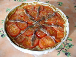 Tarte à la tomate