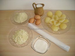 ingrédients pour Tarte aux poires et aux amandes