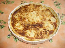 Tarte aux poires et aux amandes