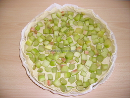 illustration 2 pour Tarte � la rhubarbe