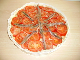 illustration 5 pour Tarte � la tomate