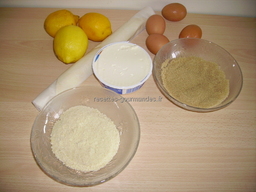 ingr�dients pour Tarte au citron et mascarpone