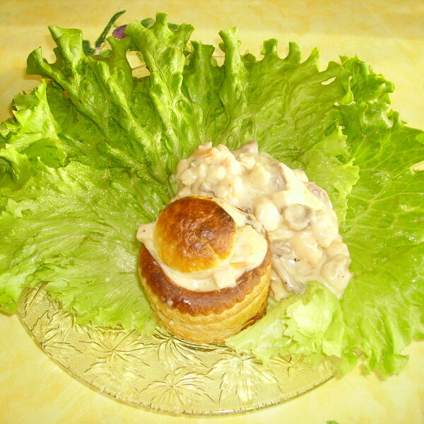 Bouchées aux crevettes