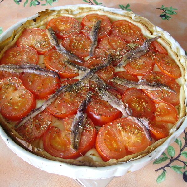 Tarte à la tomate